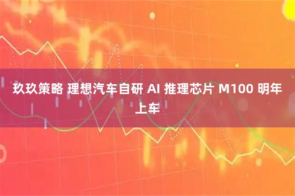玖玖策略 理想汽车自研 AI 推理芯片 M100 明年上车