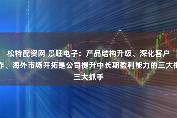 松特配资网 景旺电子：产品结构升级、深化客户合作、海外市场开拓是公司提升中长期盈利能力的三大抓手